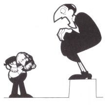 cartoon de João Abel Manta